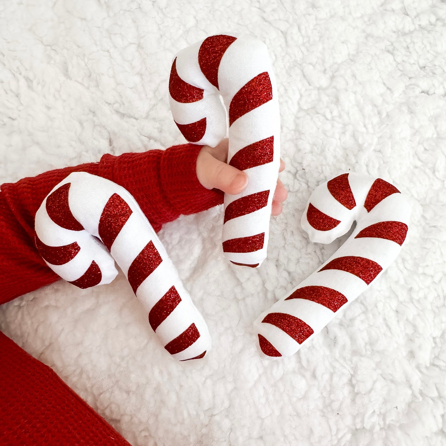 Mini Candy Cane Bags