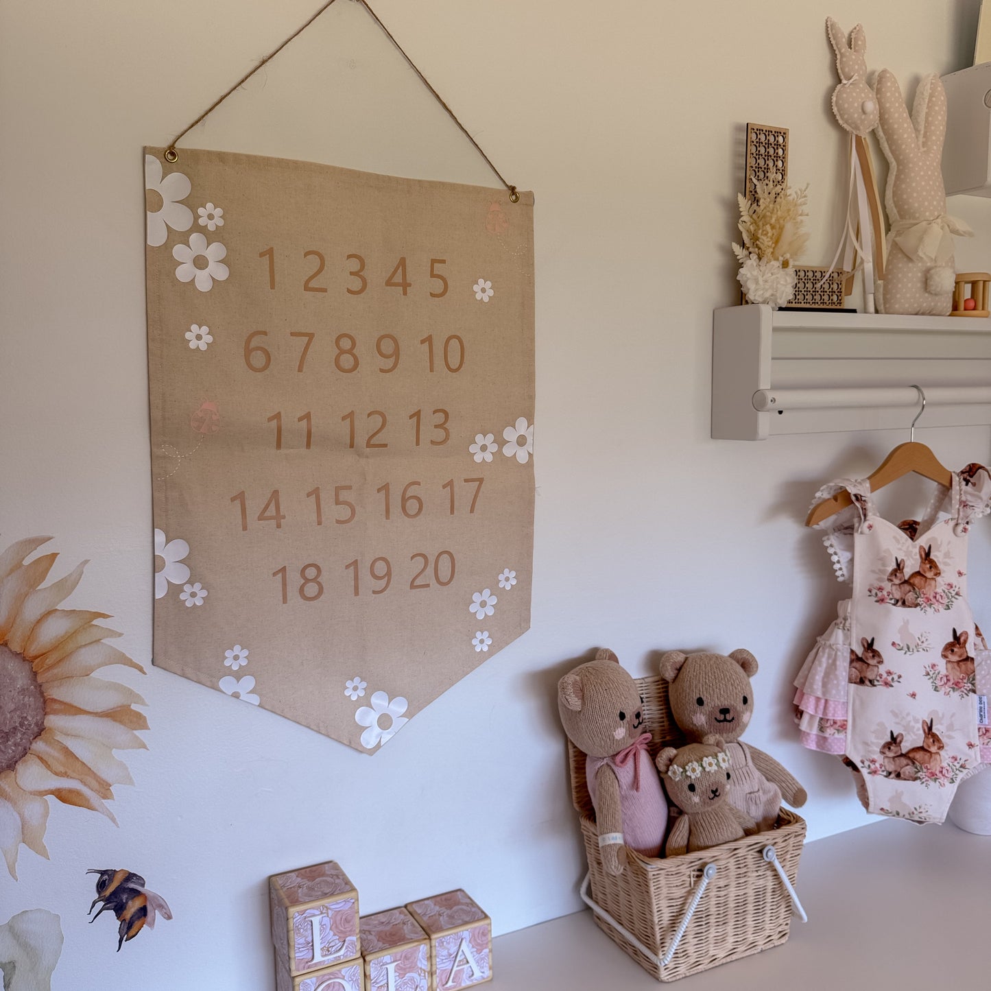 Daisy ABC & 123 Banners