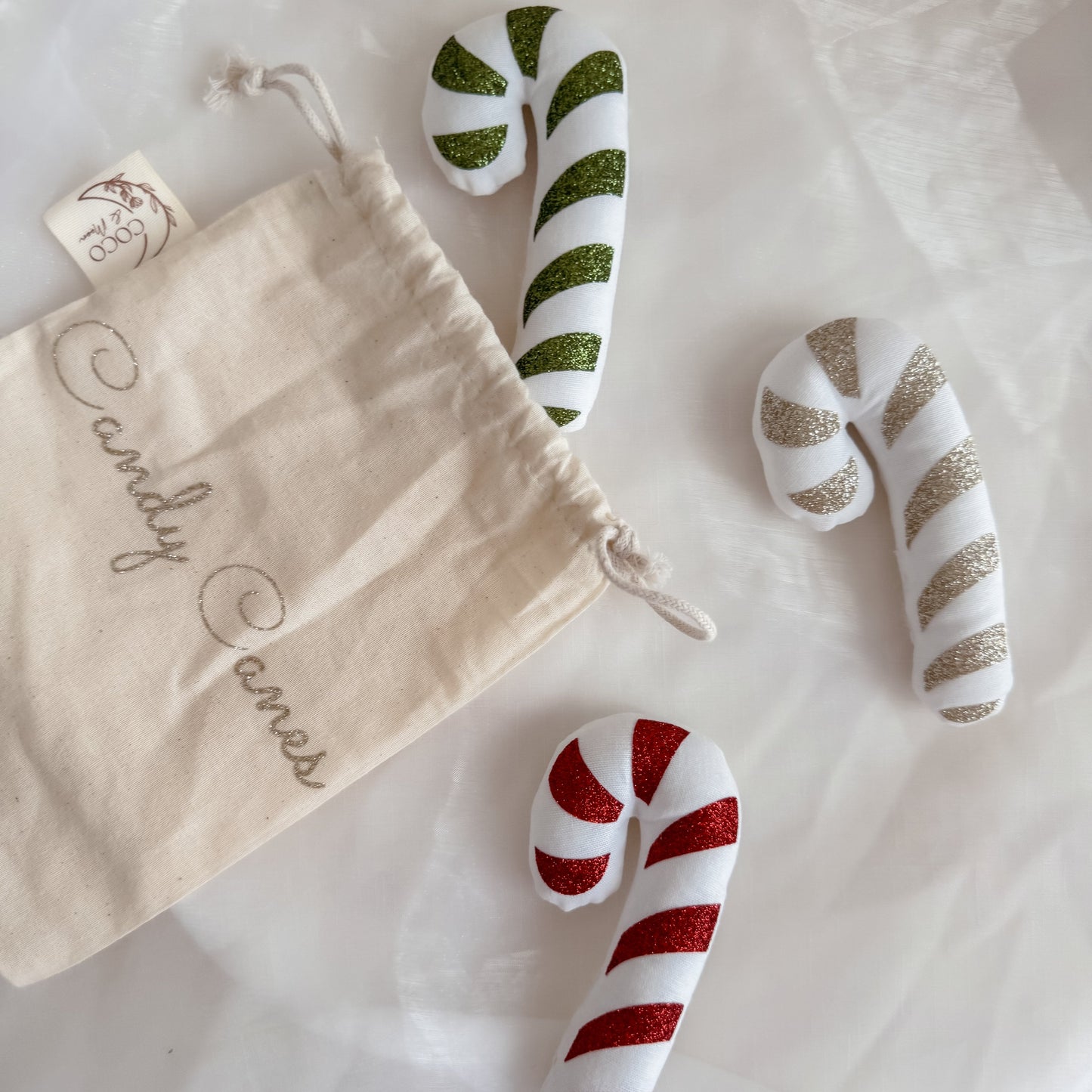 Mini Candy Cane Bags