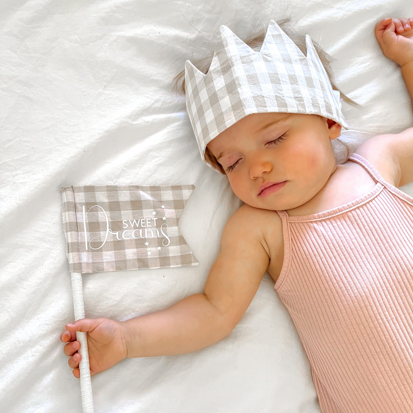 Gingham Sweet dreams flag