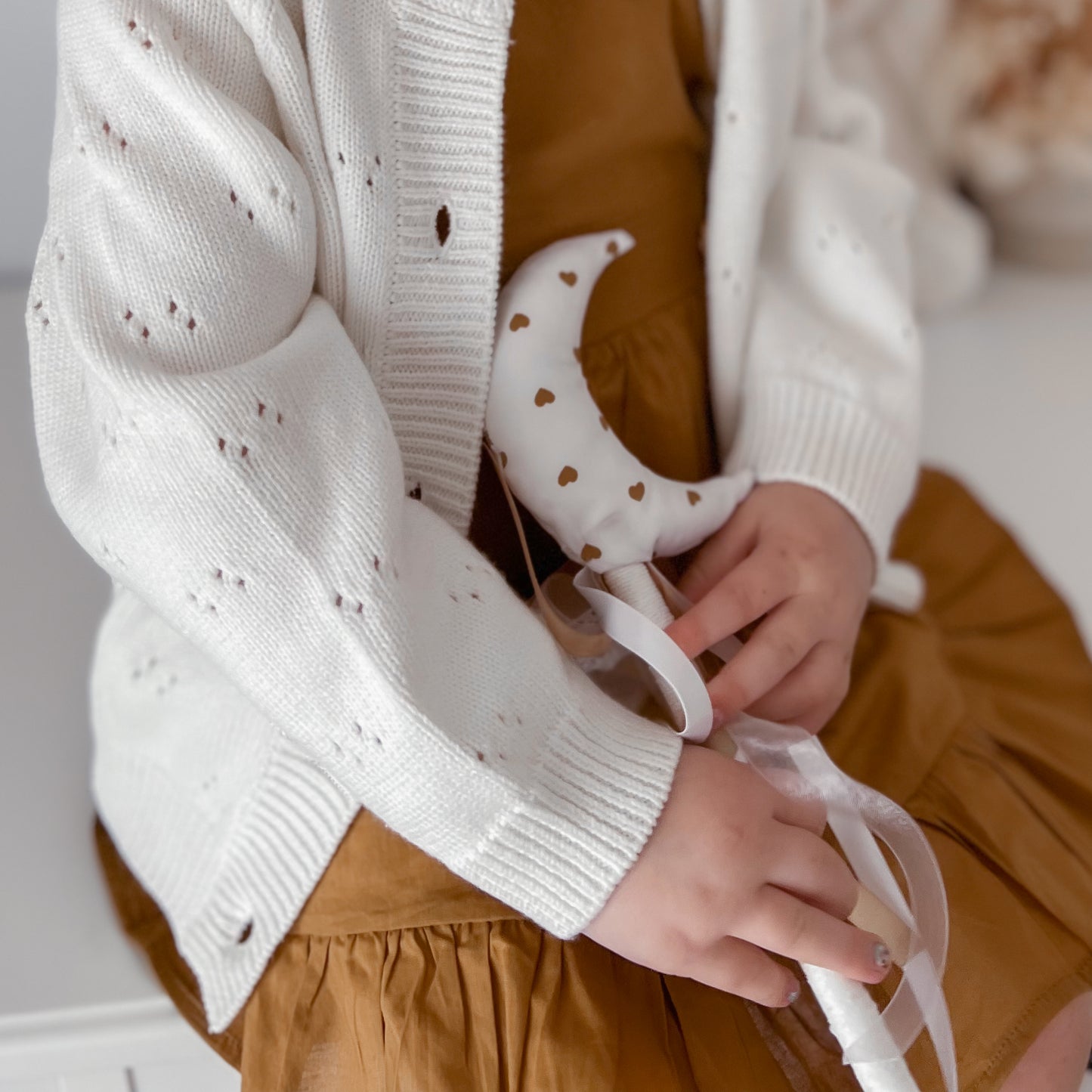 Crescent Moon Wand *Fabric Options