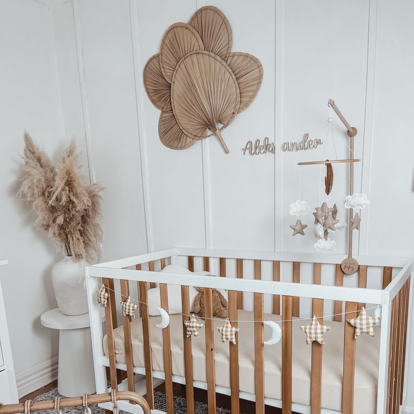 Milkyway Garland - Caramel Gingham