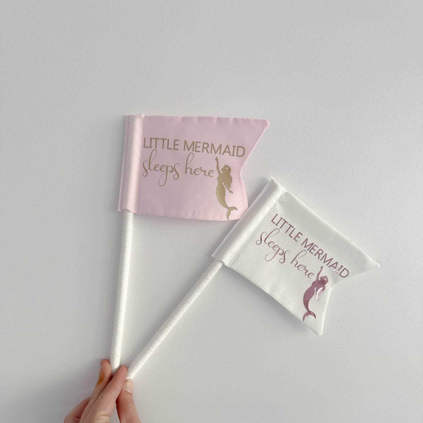 Little Mermaid Sleeps Flag