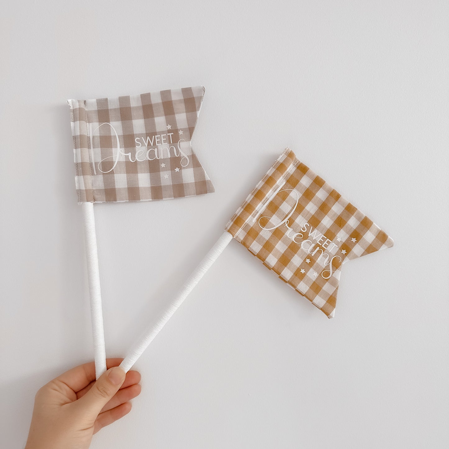 Gingham Sweet dreams flag