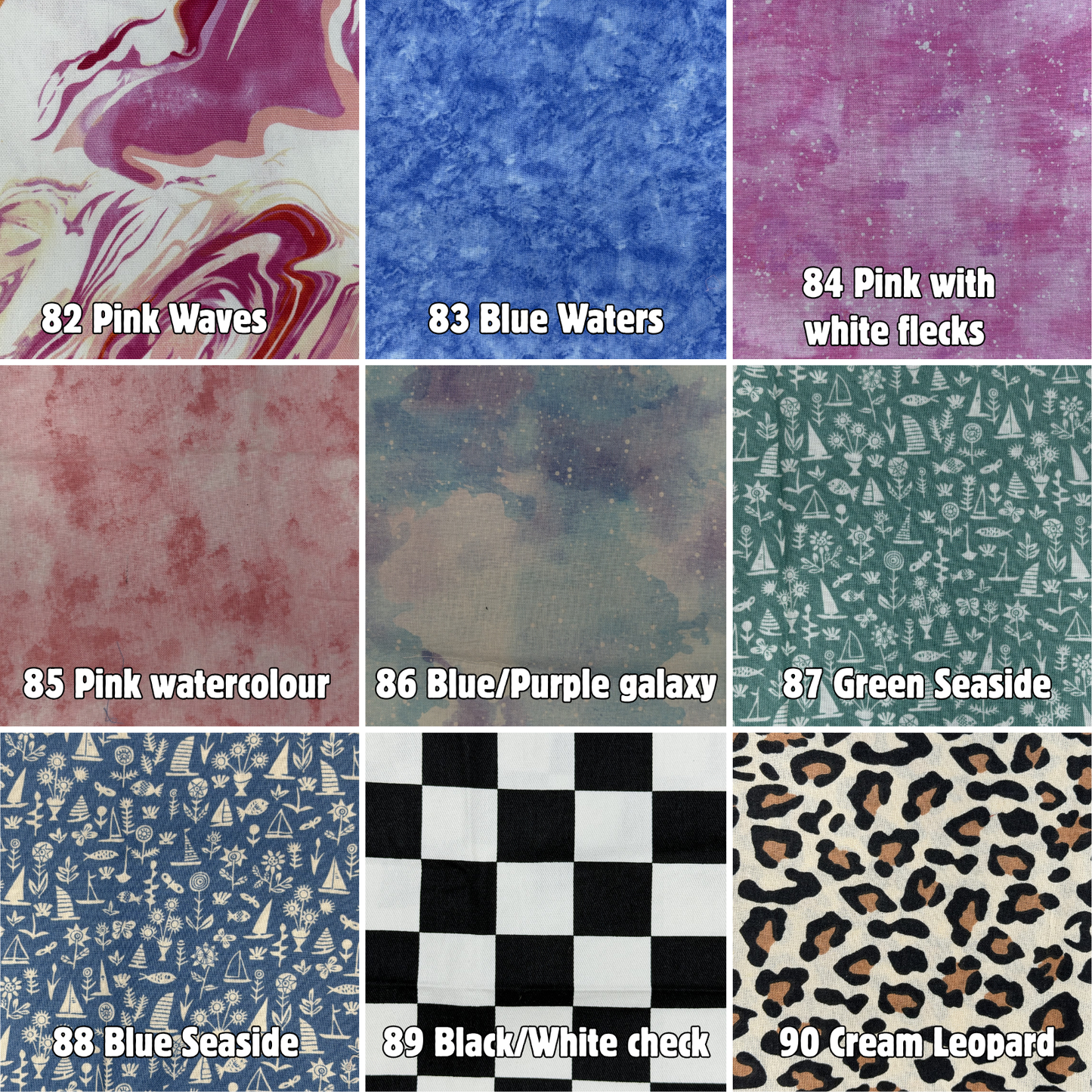 Handmade Fabric Tea Set – Custom Fabric Choice