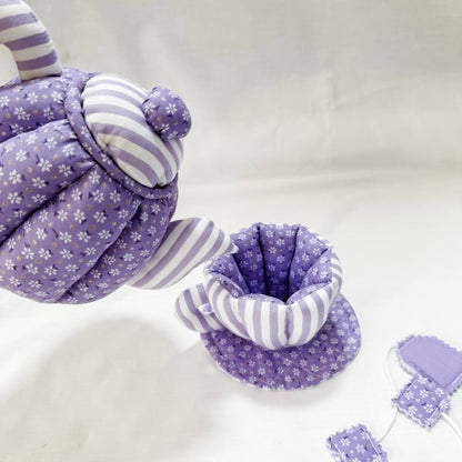 Handmade Fabric Tea Set – Custom Fabric Choice