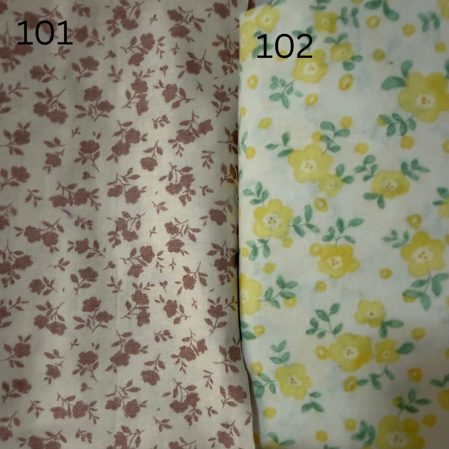 Fabric Letters (Singles Lower & Uppercase)