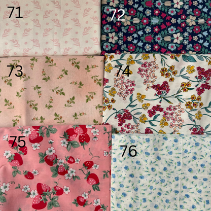 Fabric Letters (Singles Lower & Uppercase)