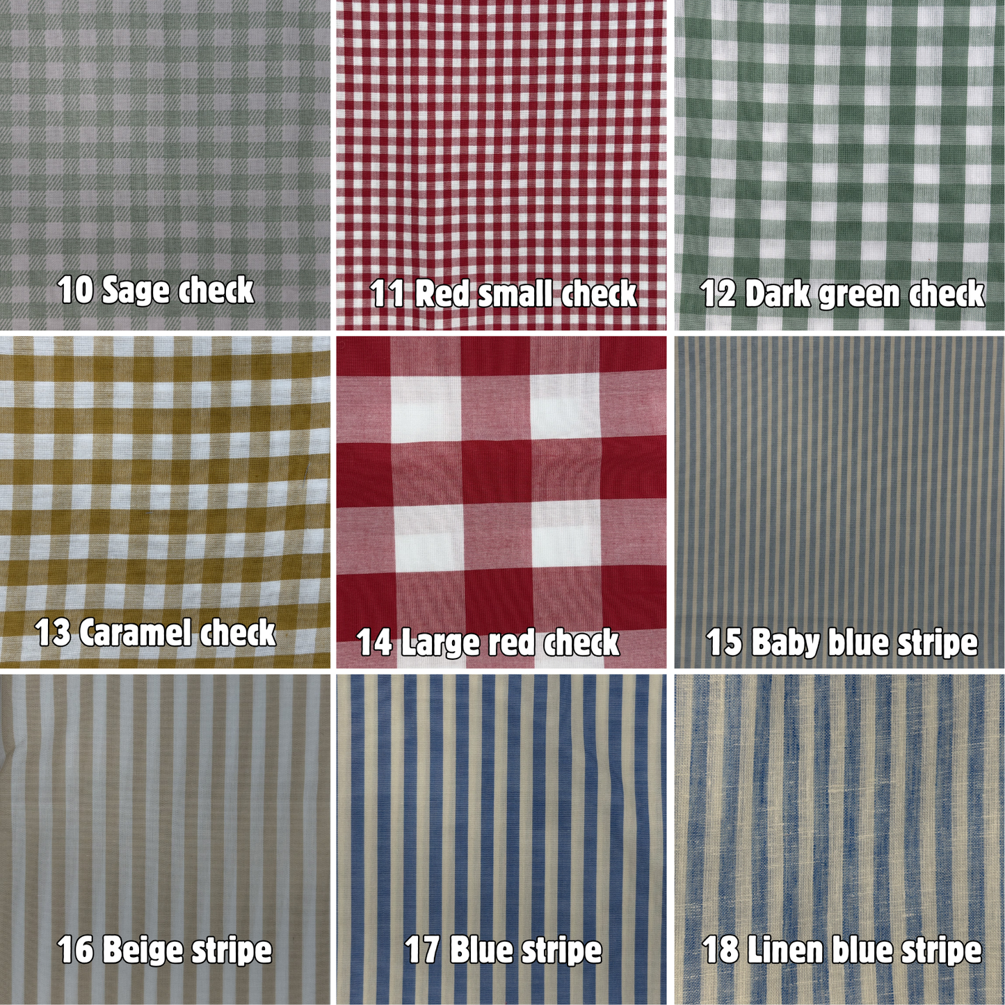 Fabric Tea Cup Set (single) – Custom Fabric options