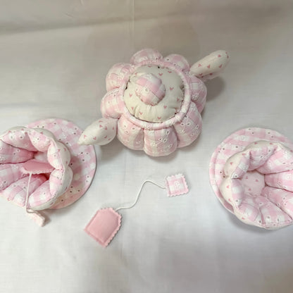 Handmade Fabric Tea Set – Custom Fabric Choice