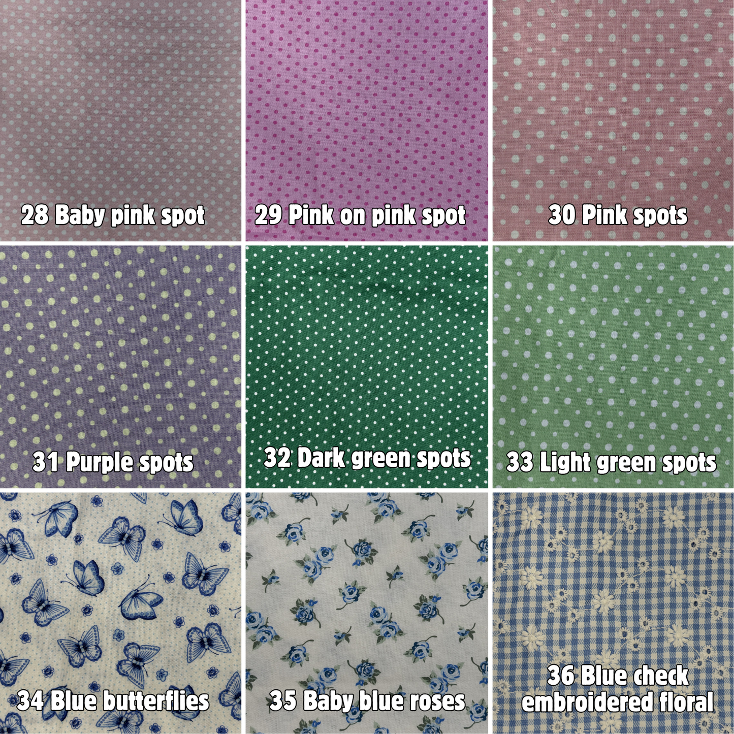 Handmade Fabric Tea Set – Custom Fabric Choice