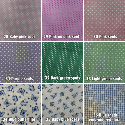 Handmade Fabric Tea Set – Custom Fabric Choice