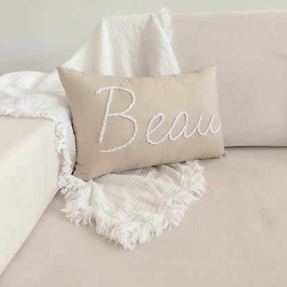 Two Tone Personlised Cushion