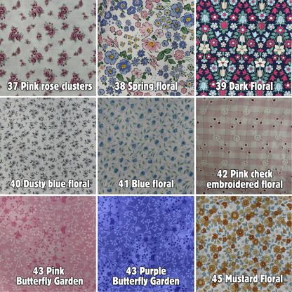 Handmade Fabric Tea Set – Custom Fabric Choice