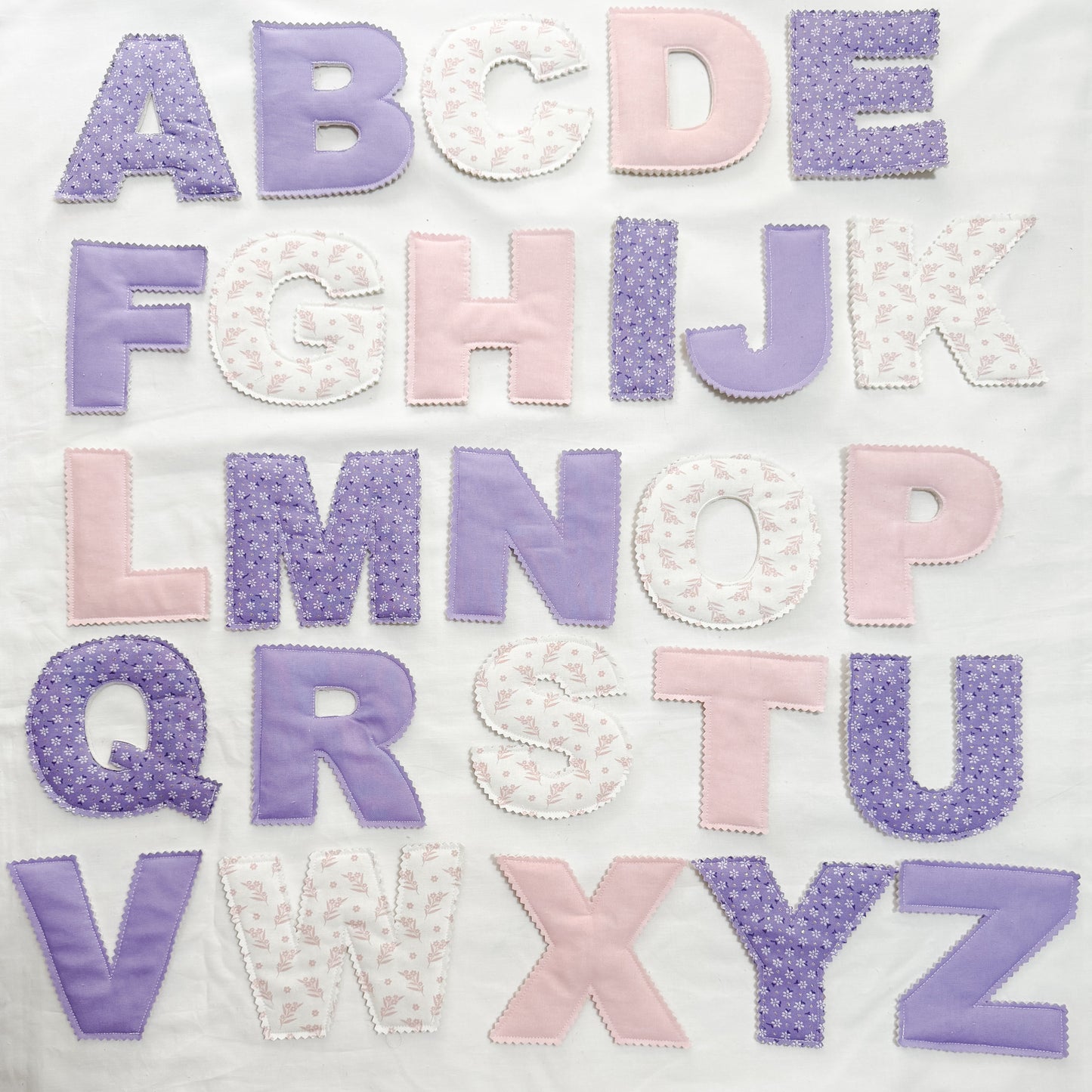 Fabric Alphabet Set (A-Z Capitals)
