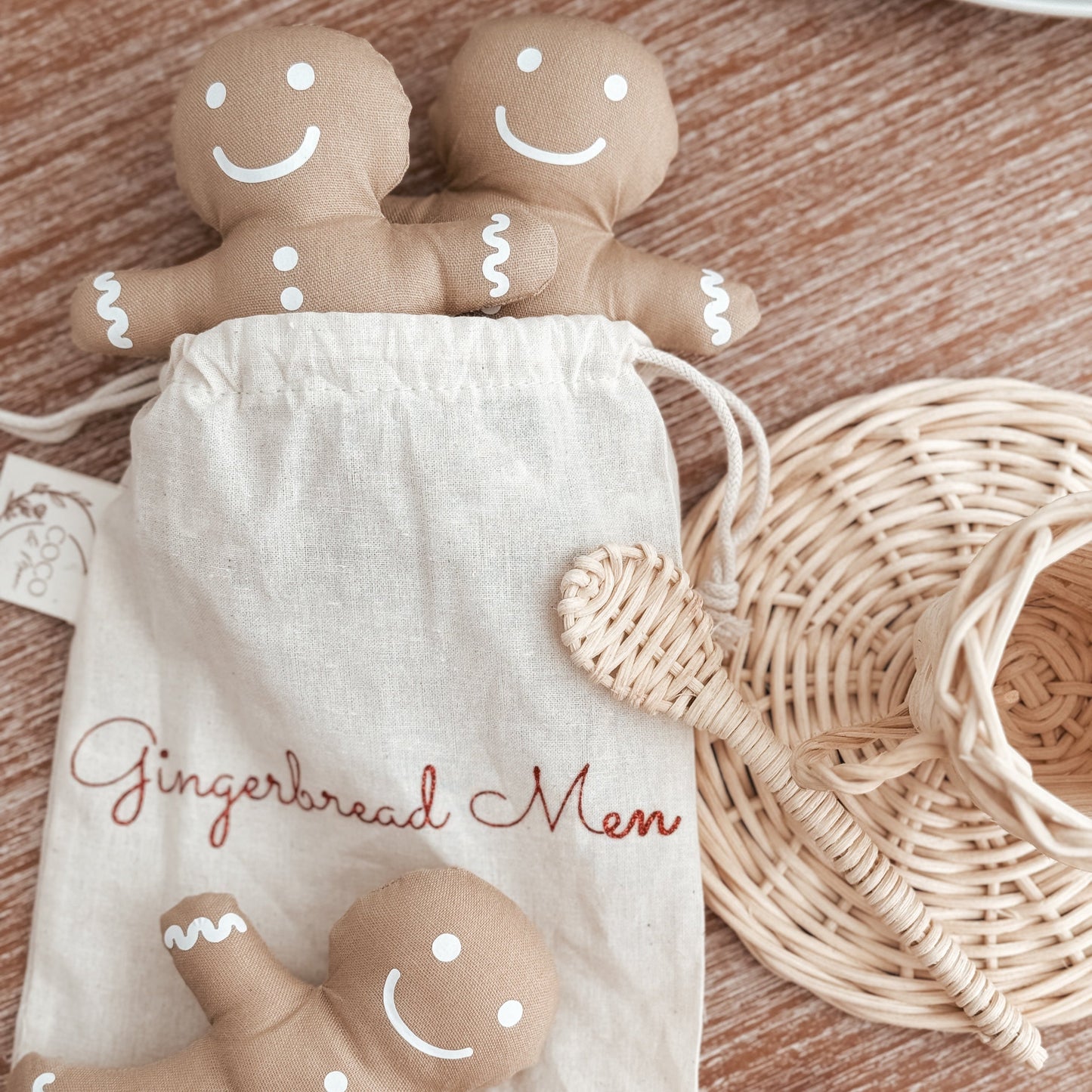 Mini Gingerbread Man Bag