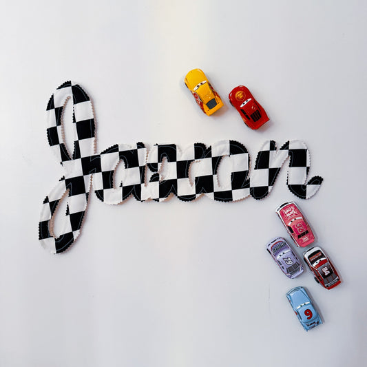 Wall Name Personalised (fabric Options)