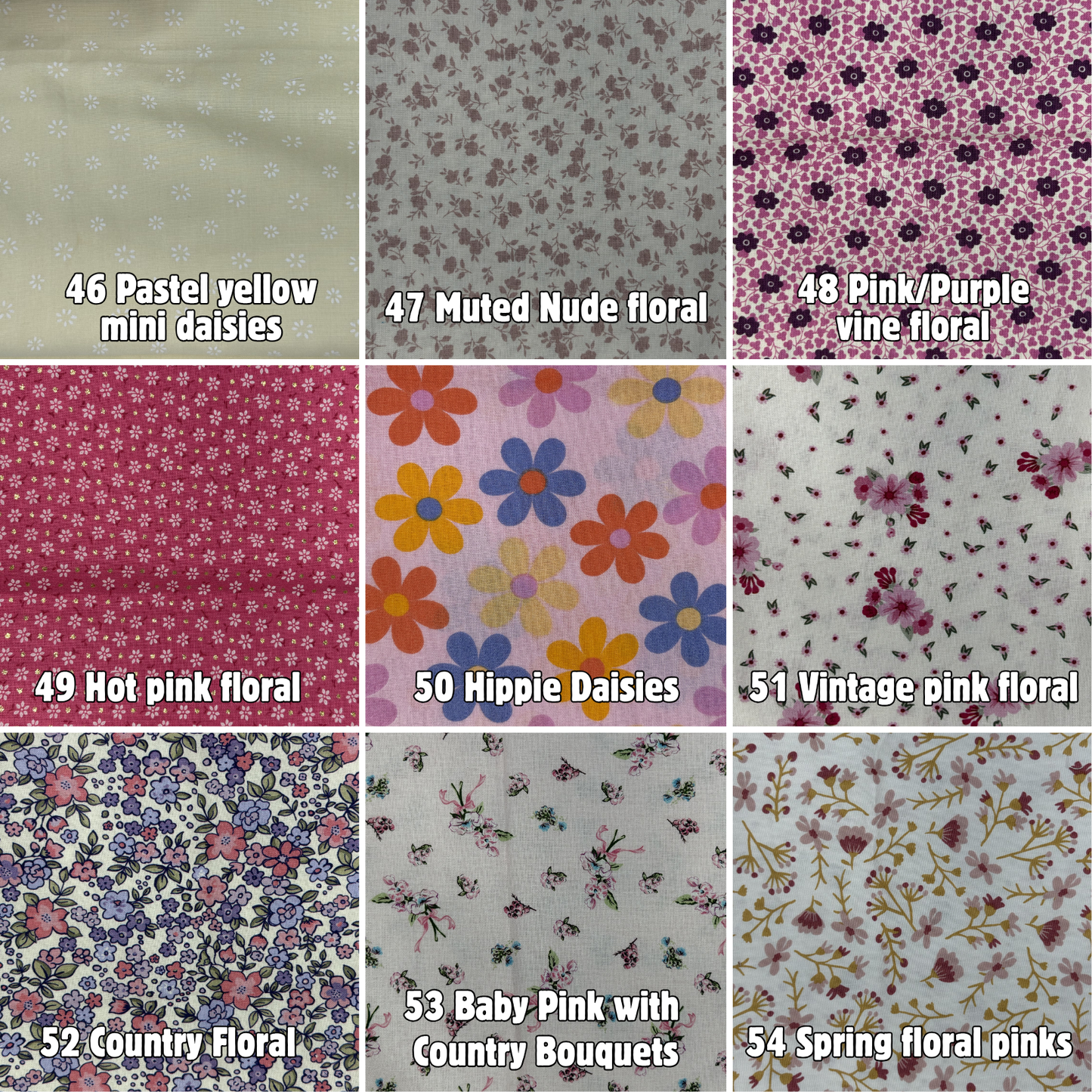 Handmade Fabric Tea Set – Custom Fabric Choice