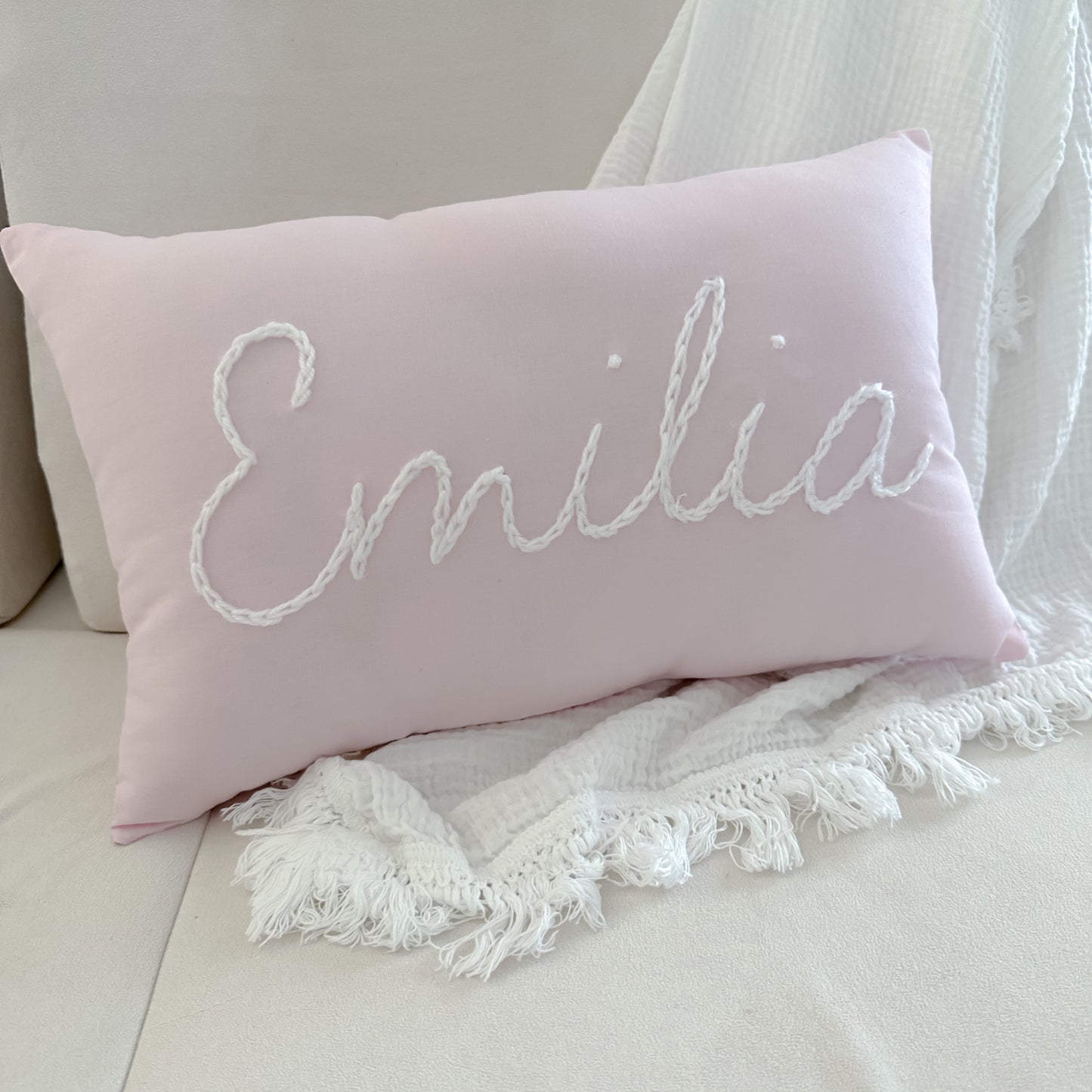 Personlised Embroidered Cushion
