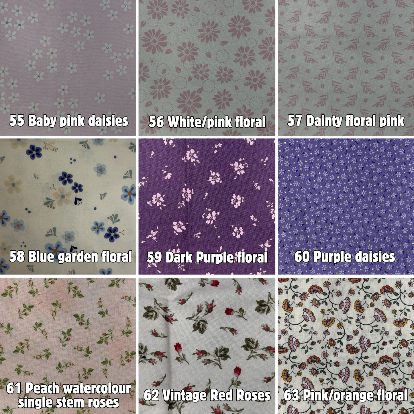 Handmade Fabric Tea Set – Custom Fabric Choice