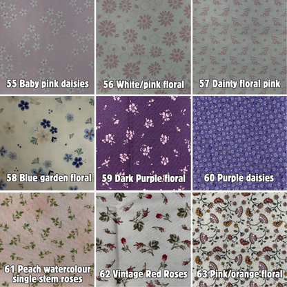 Handmade Fabric Tea Set – Custom Fabric Choice