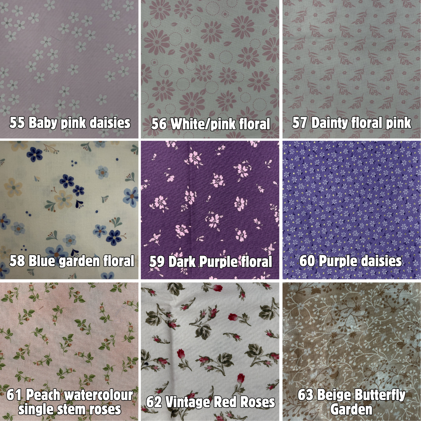 Fabric Tea Cup Set (single) – Custom Fabric options