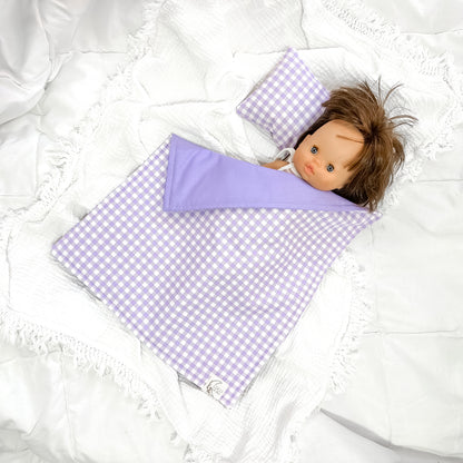 Handmade Dolly Bedding Set – Fabric Options