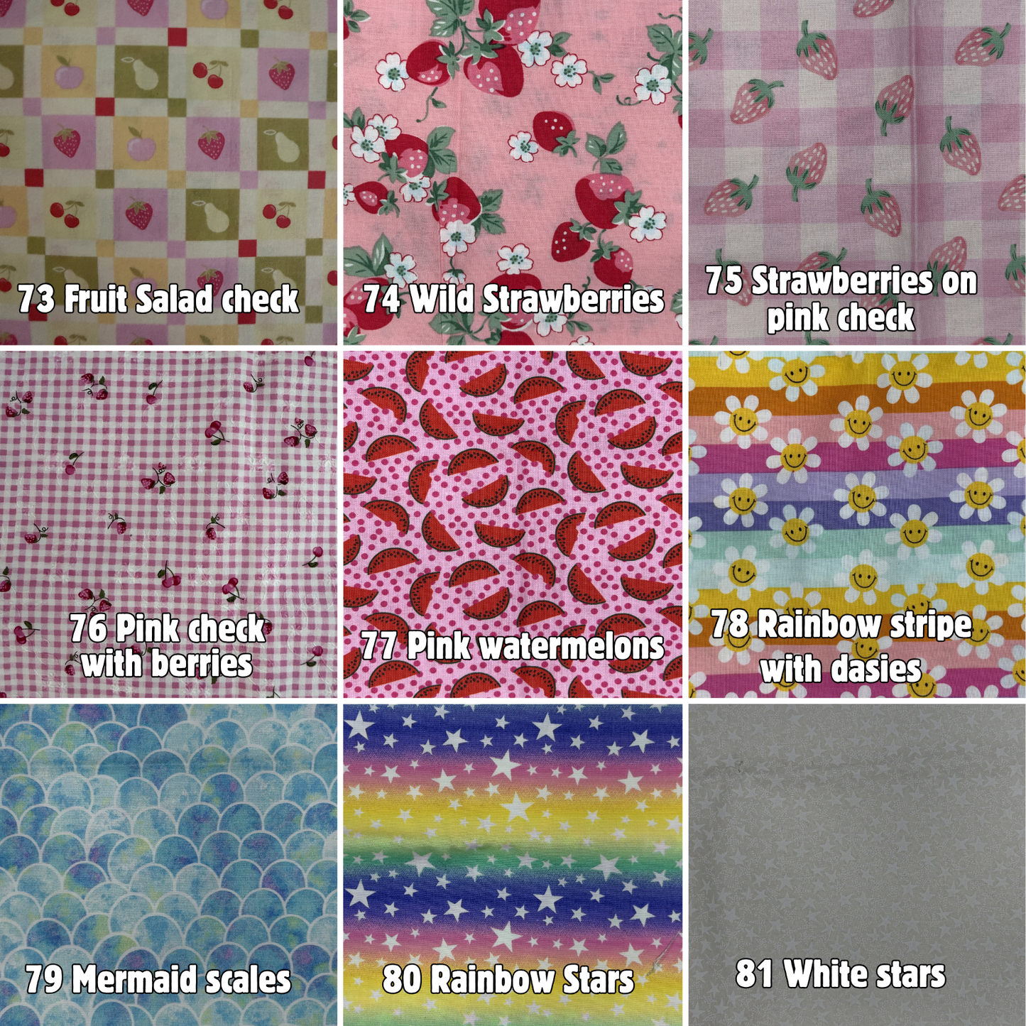 Handmade Fabric Tea Set – Custom Fabric Choice