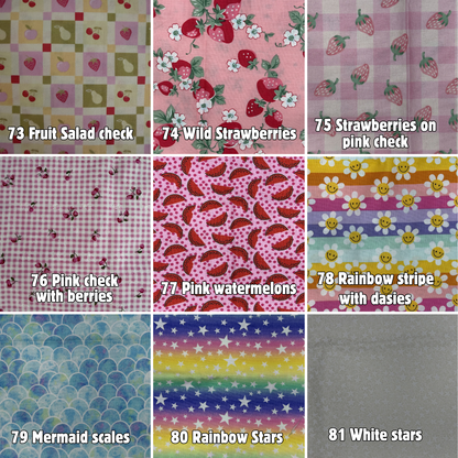 Handmade Fabric Tea Set – Custom Fabric Choice