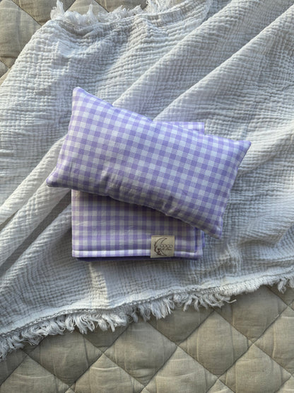 Dolly Bedding Set Purple Gingham
