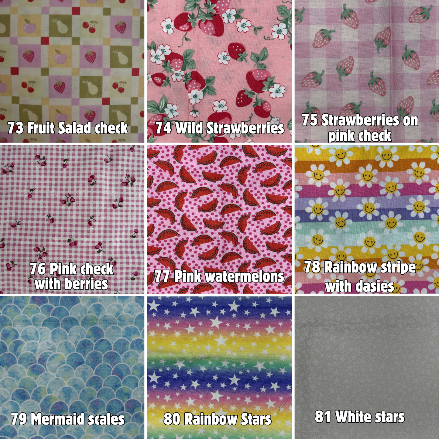 Fabric Tea Cup Set (single) – Custom Fabric options