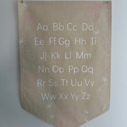 ABC or 123 Banner - Teddy Bears