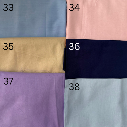 Fabric Letters (Singles Lower & Uppercase)