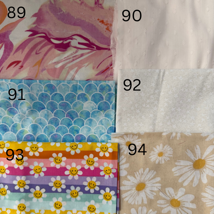 Fabric Letters (Singles Lower & Uppercase)