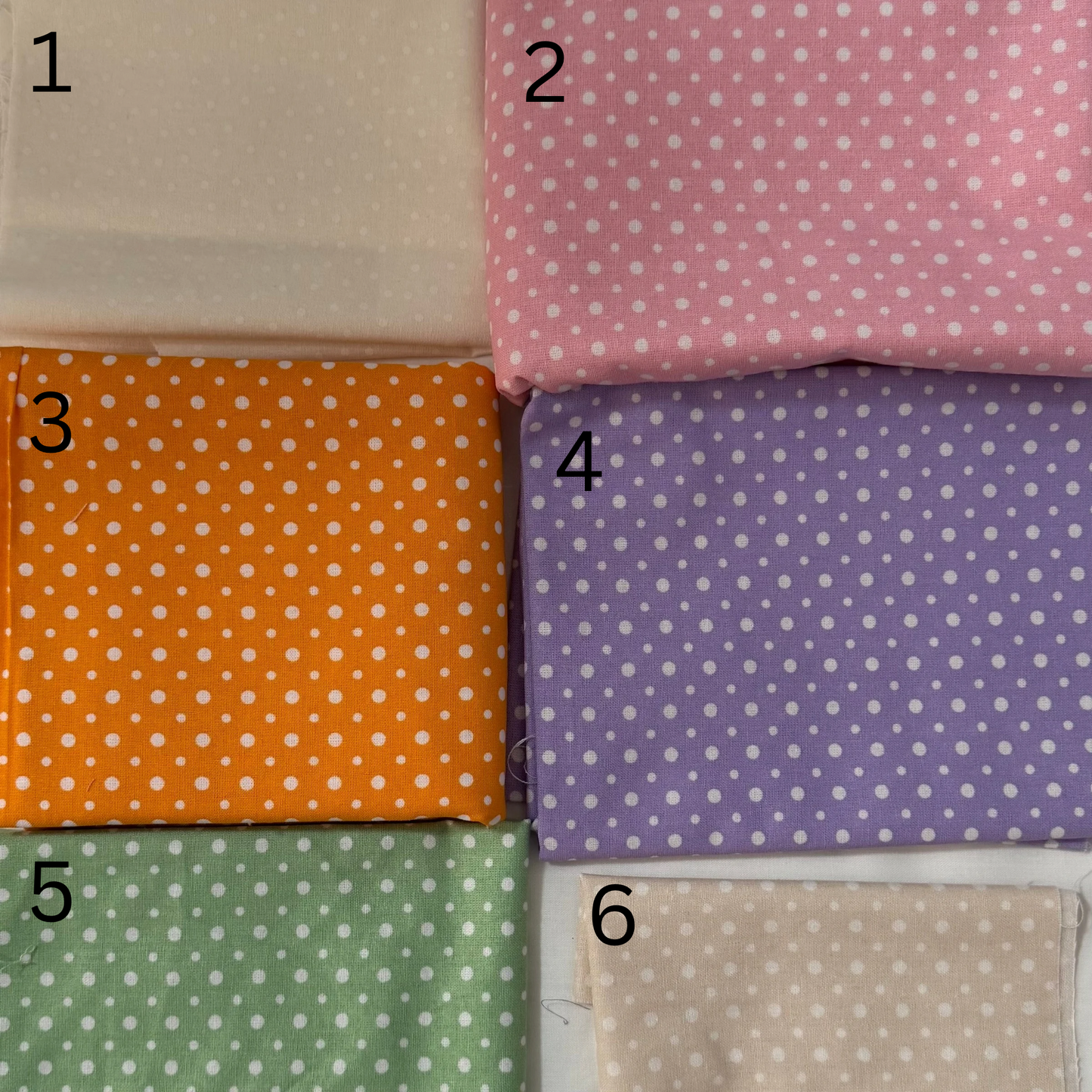 Fabric Letters (Singles Lower & Uppercase)