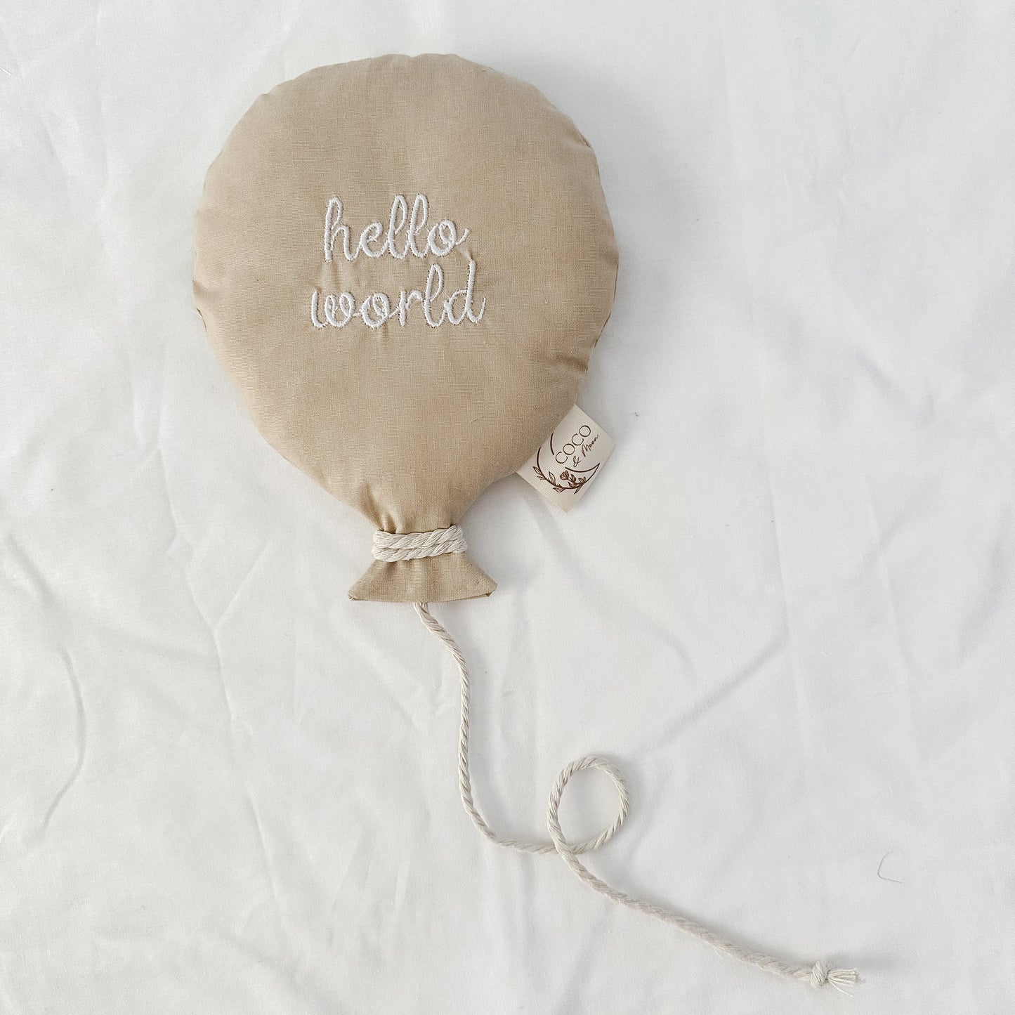 Mini Balloon - Embroidered (fabric options)