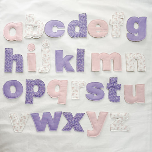Fabric Alphabet Set (a-z Lowercase)