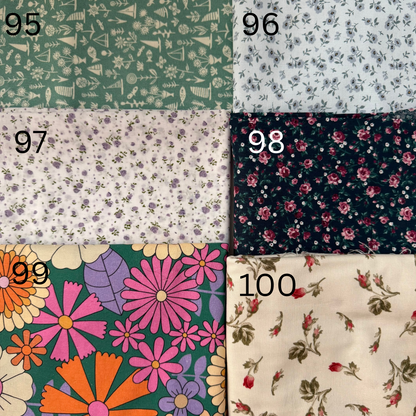 Fabric Letters (Singles Lower & Uppercase)