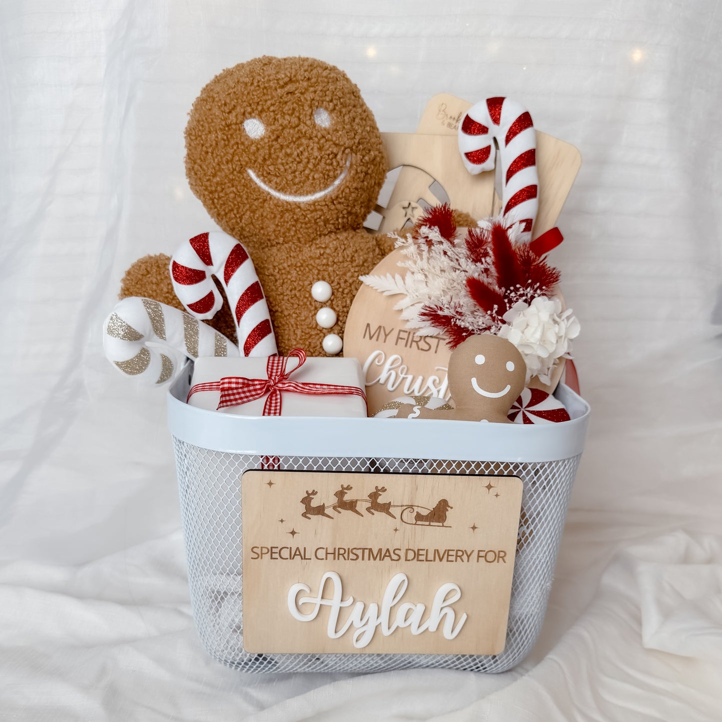 Mini Candy Cane Bags