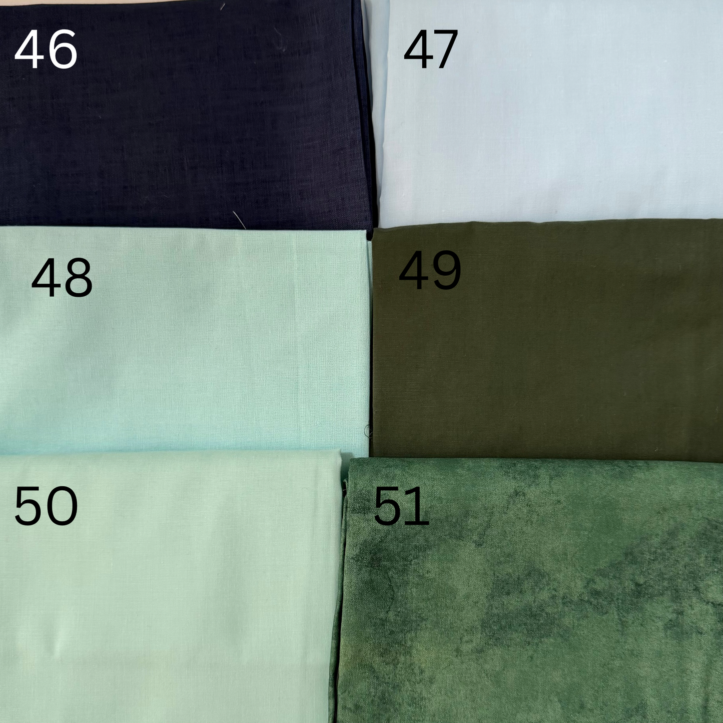 Fabric Letters (Singles Lower & Uppercase)