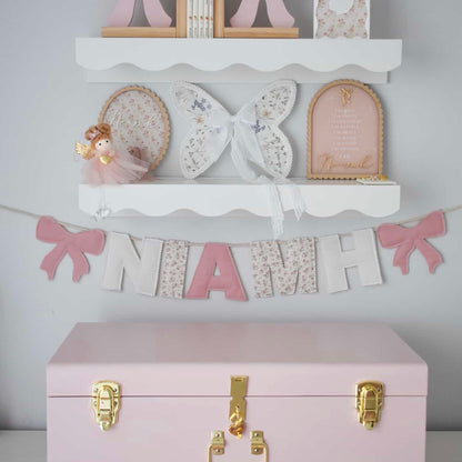 Fabric Name Garland - Personalised (Letters only)
