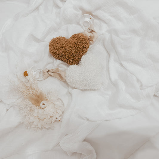 Teddy Heart Dummy Keeper