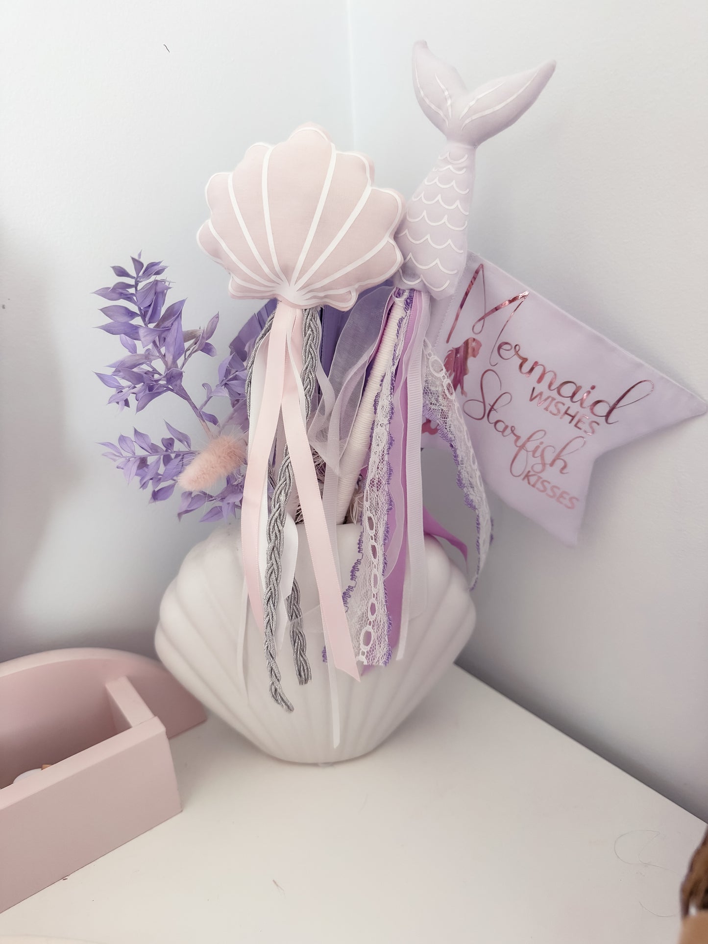 Mermaid Tail Wand (fabric options)