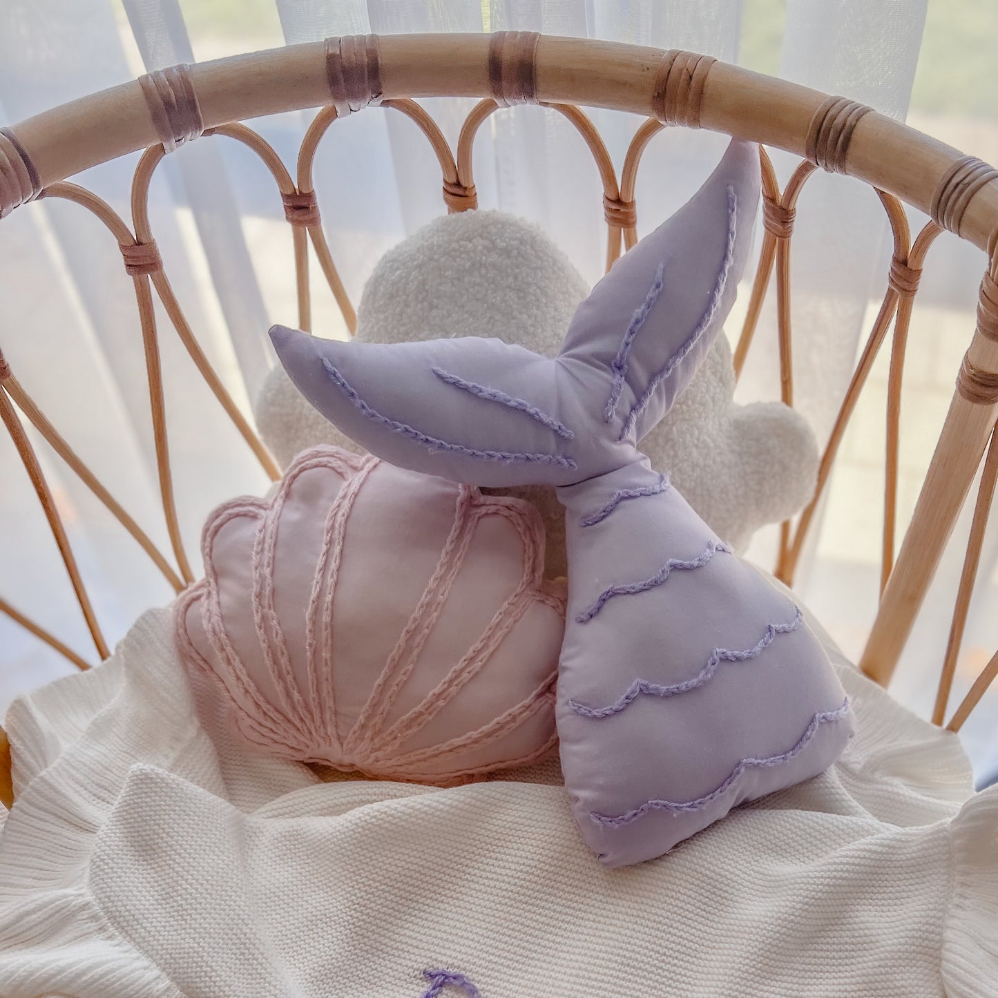 Mermaid Tail Cushions (fabric options)