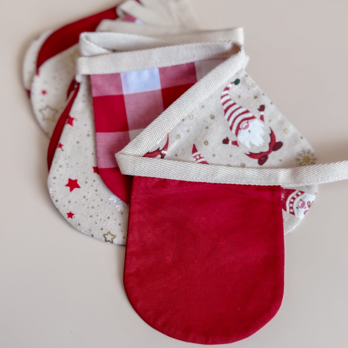 Christmas Fabric Bunting - Large (Colour Options)