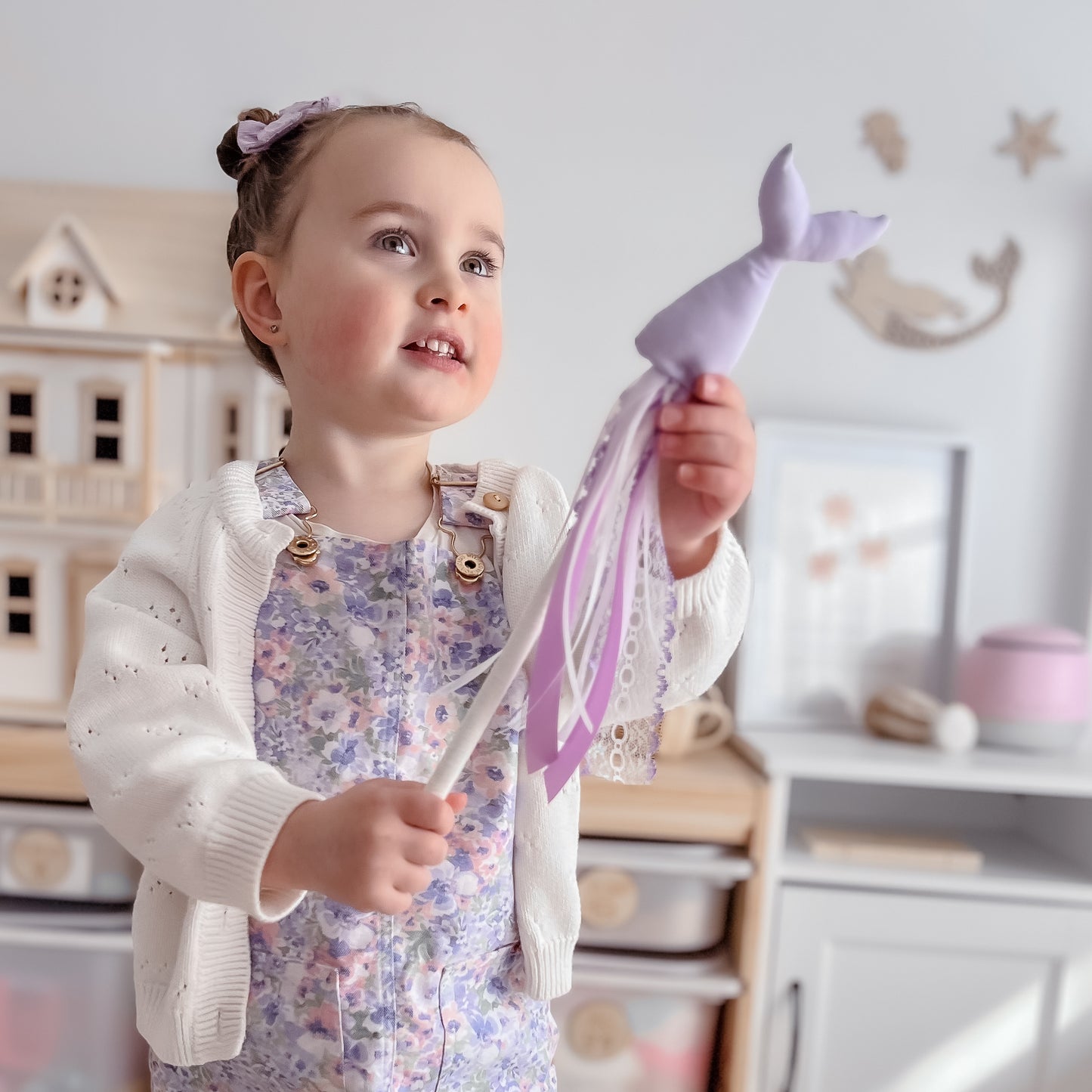 Mermaid Tail Wand (fabric options)