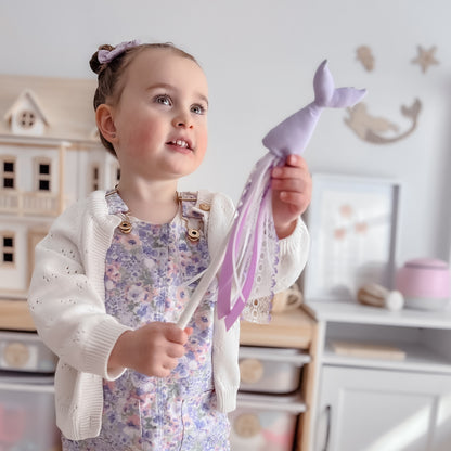 Mermaid Tail Wand (fabric options)