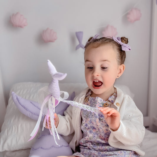 Mermaid Tail Wand (fabric options)
