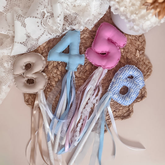 Number Wand (fabric options)