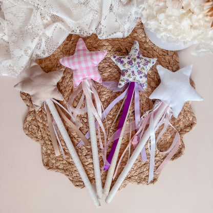 Magical Star Wand (Fabric Options)